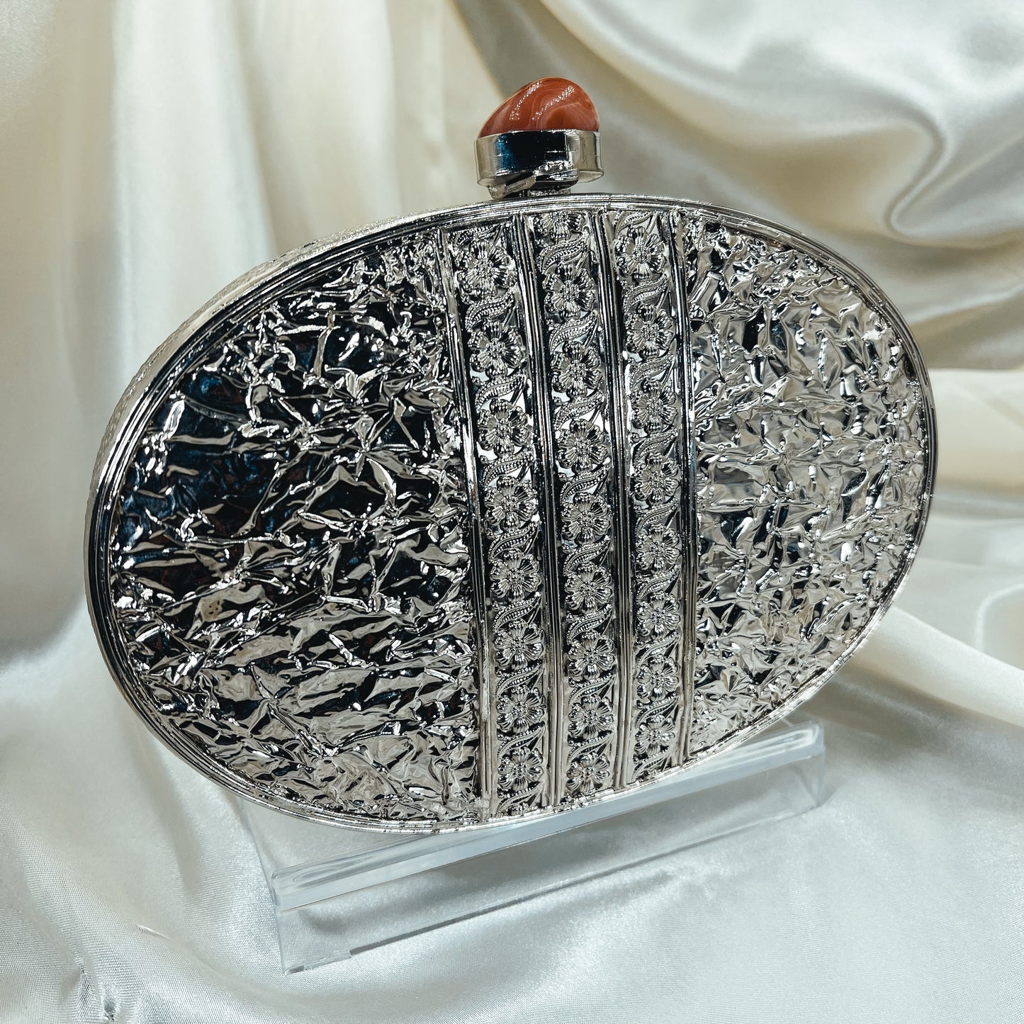 ASIYA Clutch (Silver)