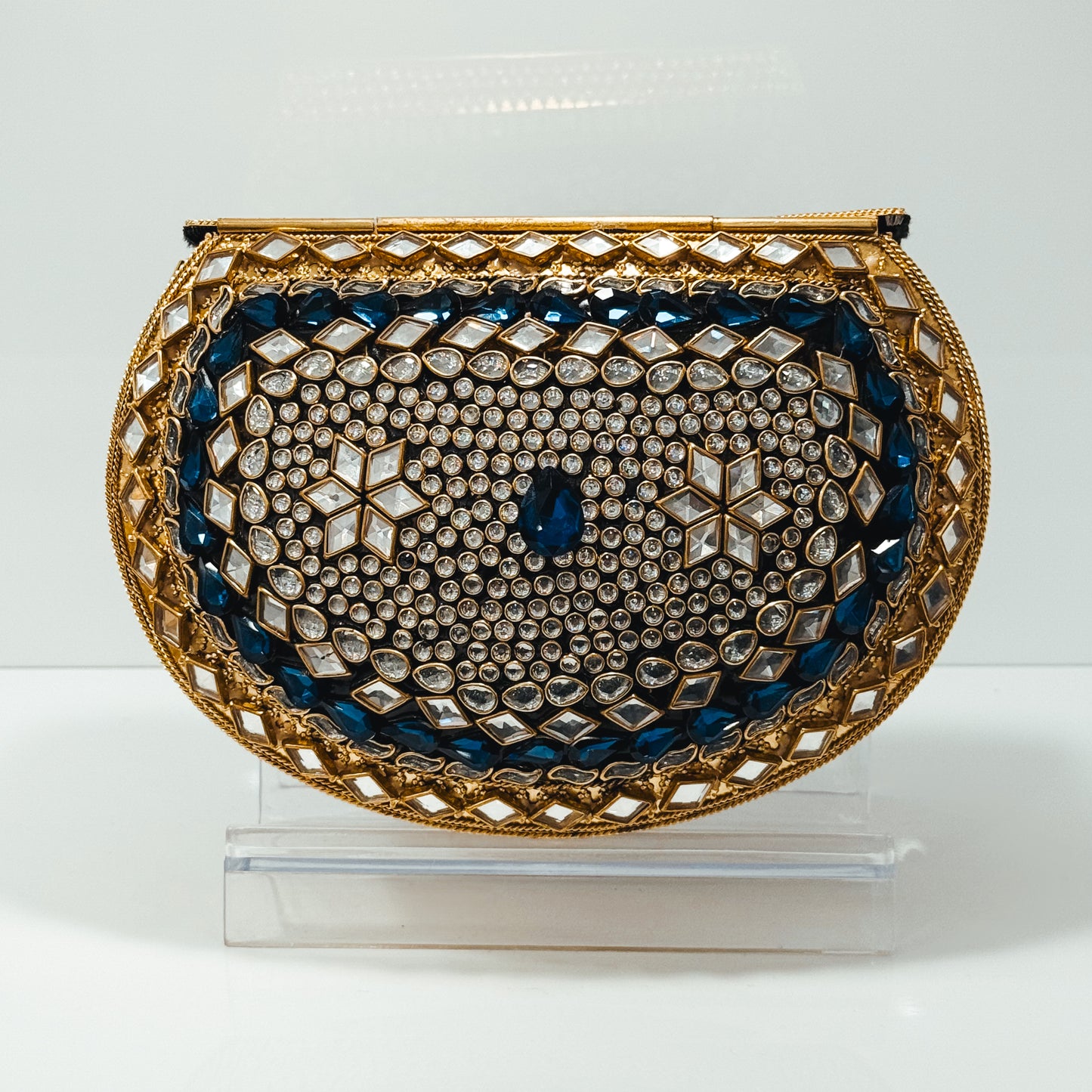 REGAL Clutch (Navy Blue)
