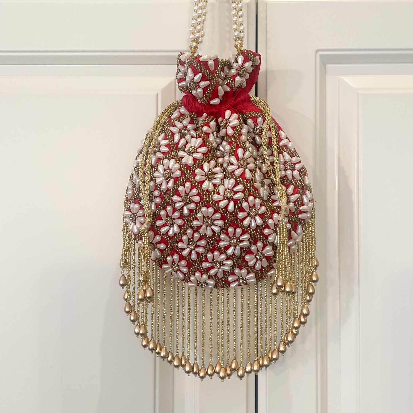 PUJA Potli Bag (Red)