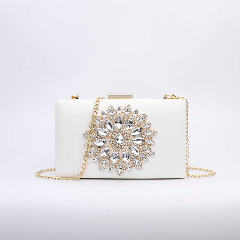 SPARKLE Clutch (White)