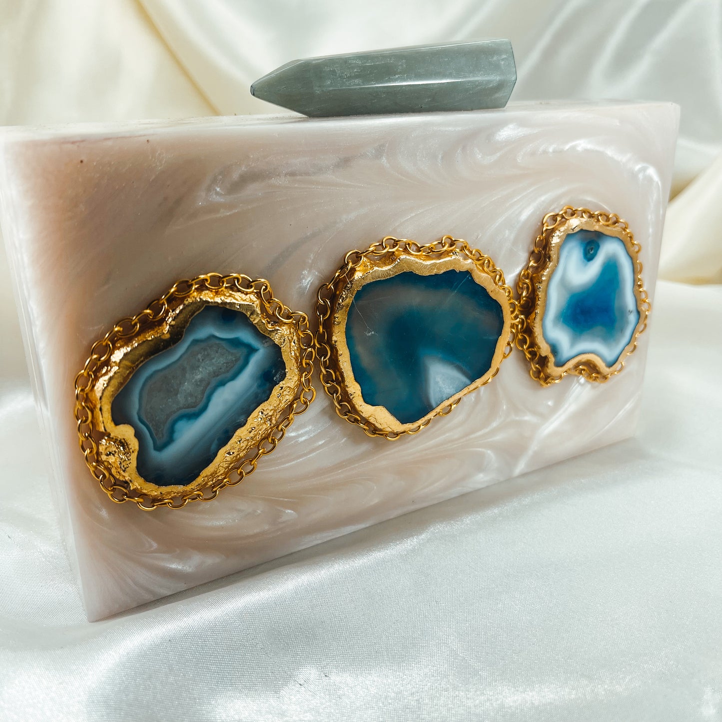 DEEPIKA Clutch (Blue)