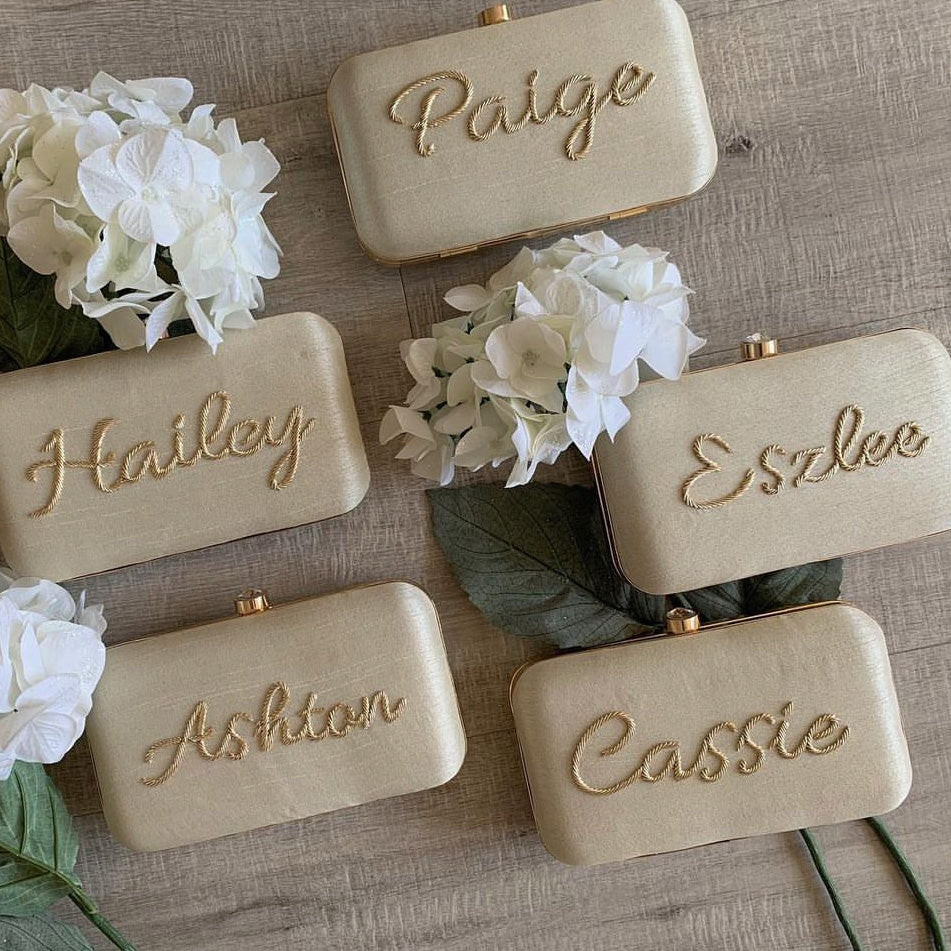 BRIDESMAID Custom Clutch
