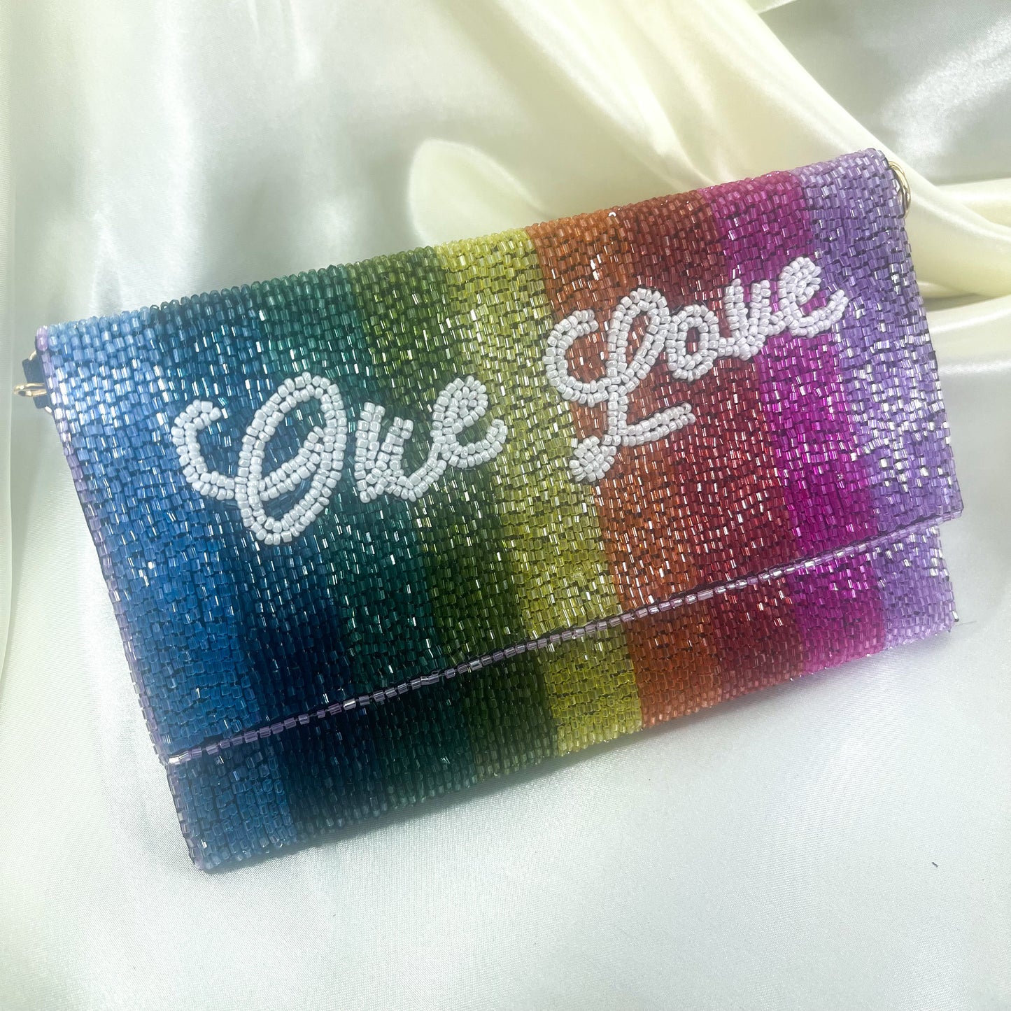 ONE LOVE Flap Bag