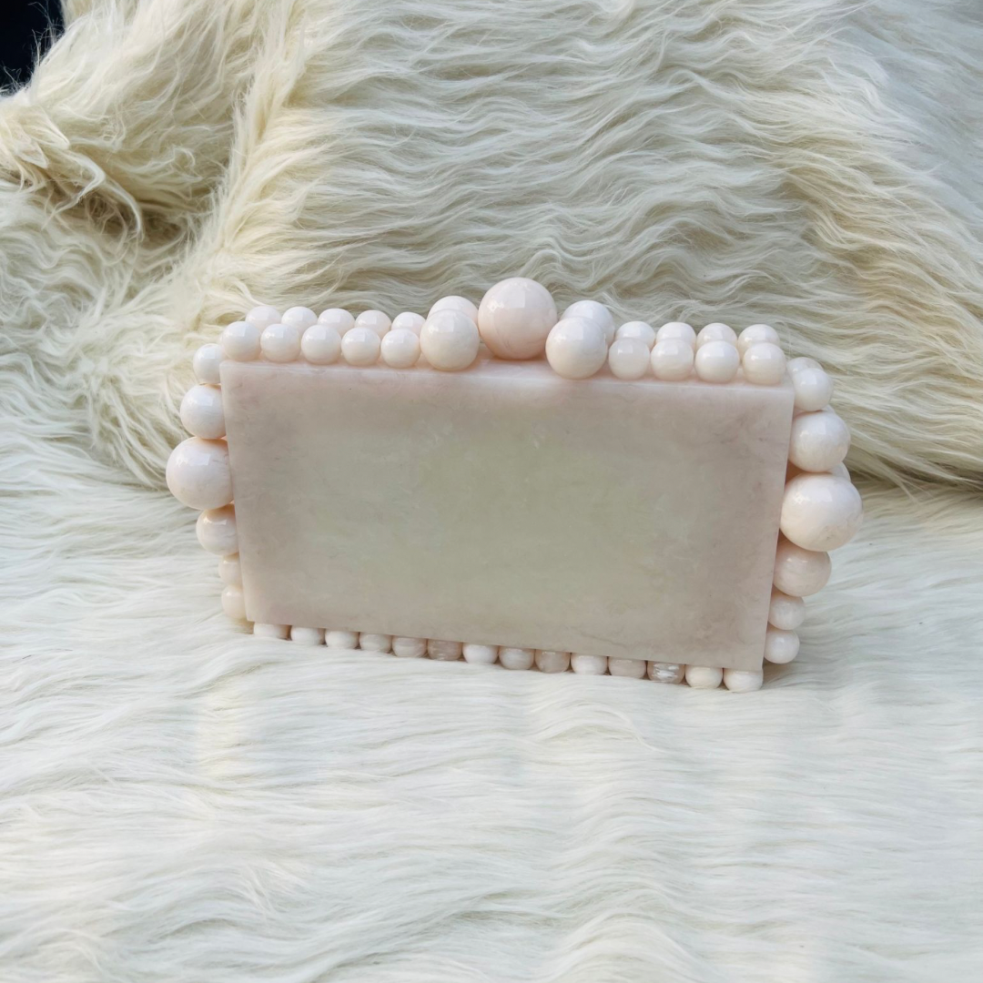 TARA Clutch (Ivory)