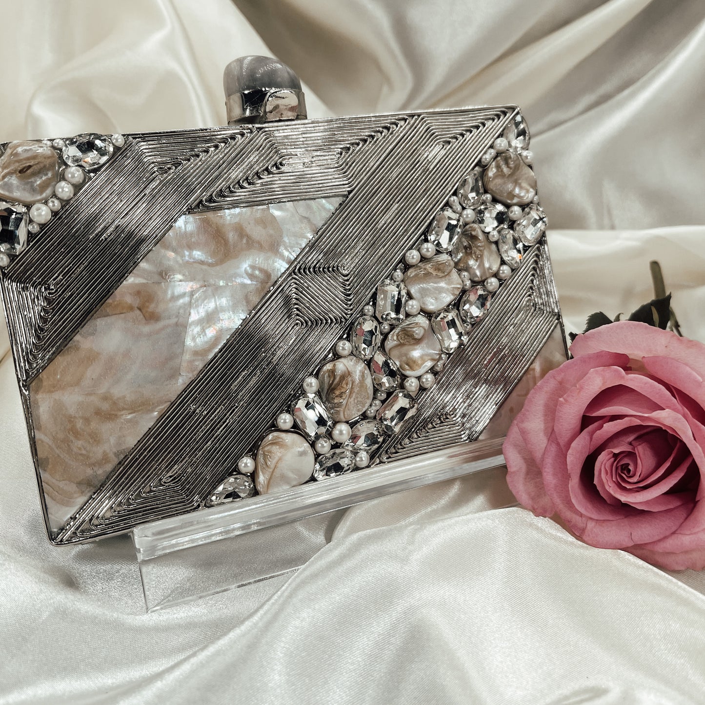 ANILA Clutch - Silver
