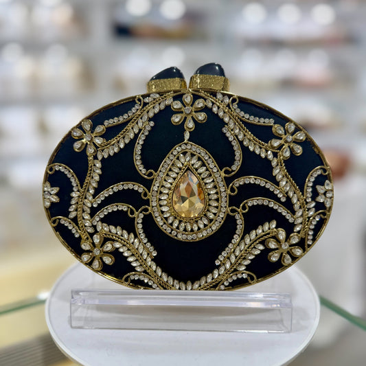 NOOR Clutch - Midnight Velvet
