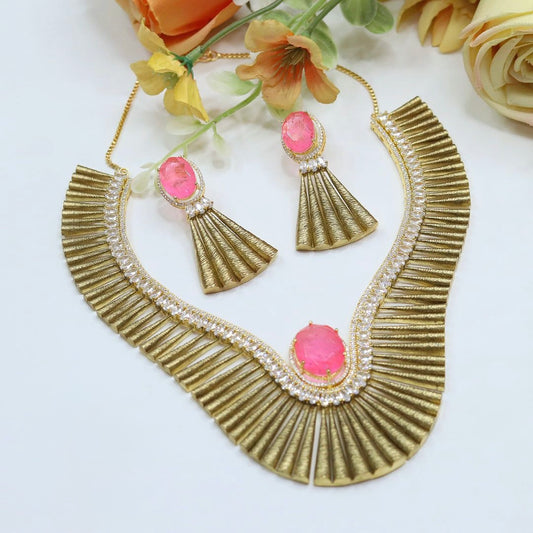 GLAMOUR Jewellery Set (Pink)