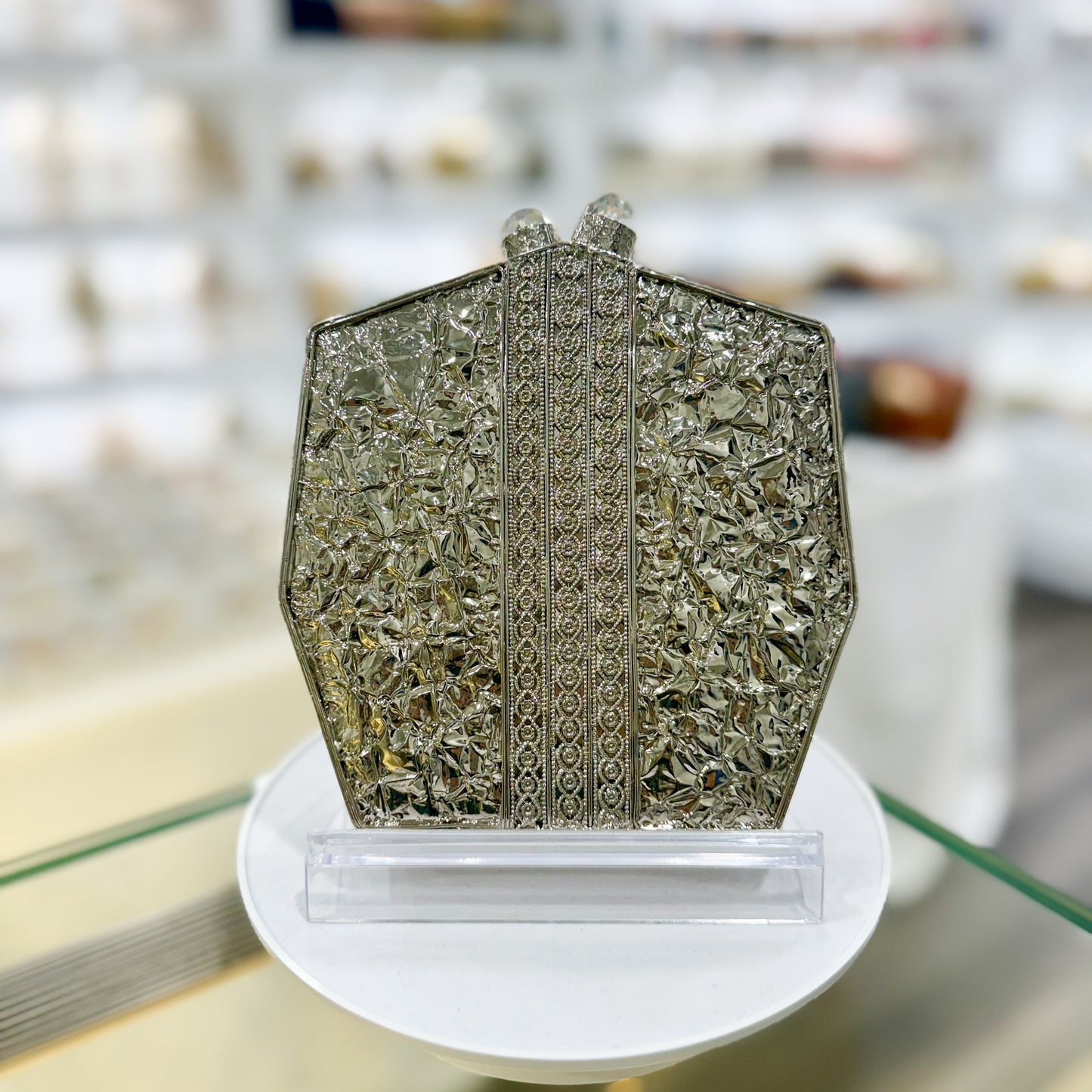SITARA Clutch (Silver)