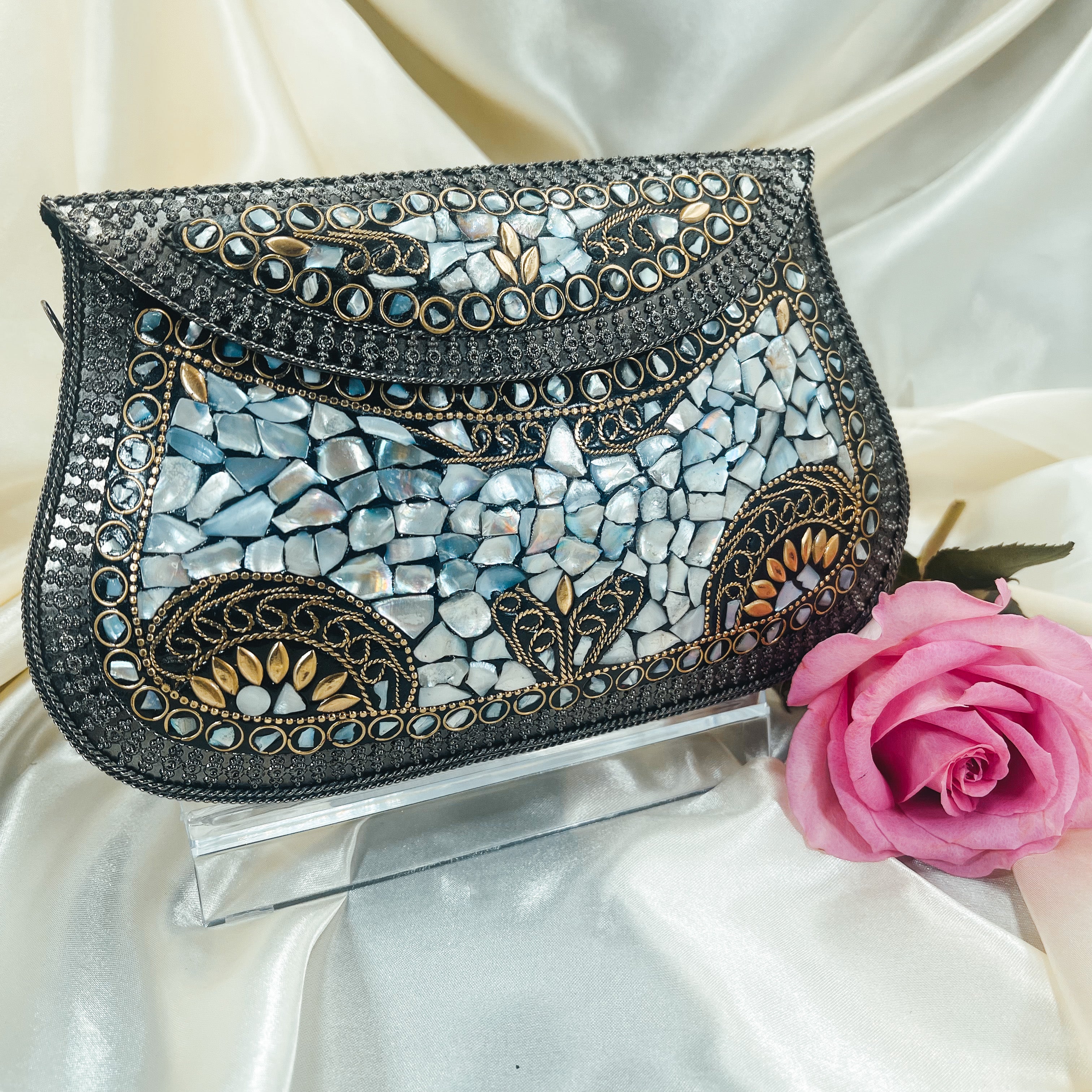 Mosaic clutch bag online