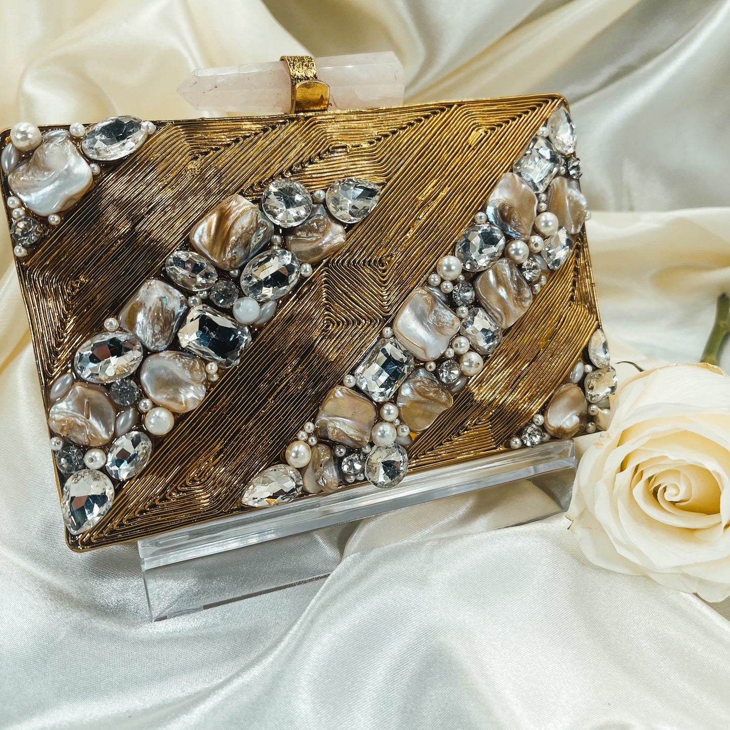 ANILA Clutch (Gold)